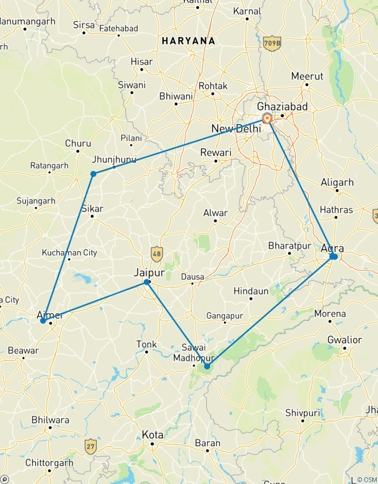 India Tiger Desert extension tour Tour