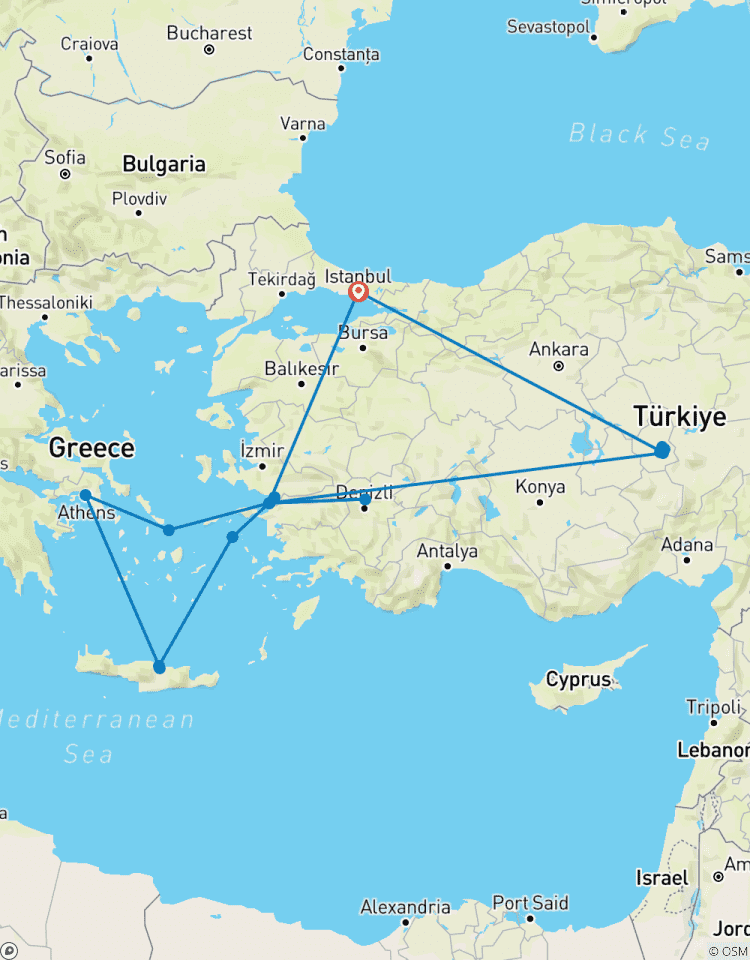 Circuito 11 Días - Magnífica Turquía&3 Noches Egeo Icónico