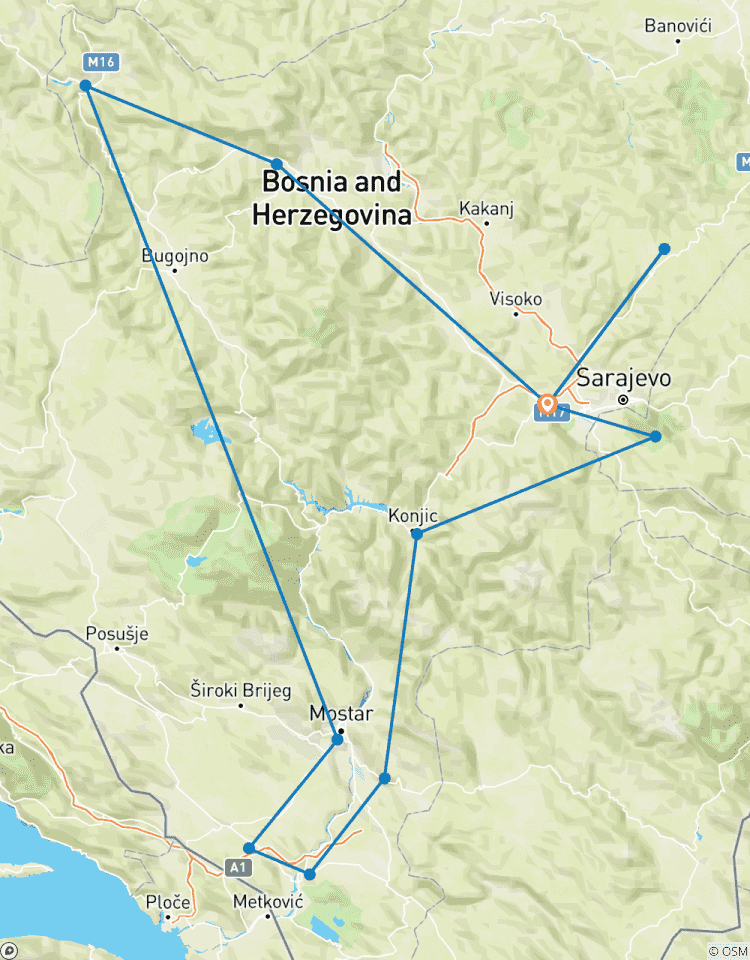 Circuito Explora Bosnia en 8 días