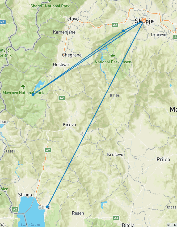 Ontdek de hoofdstad van Noord-Macedonië-rondreis
