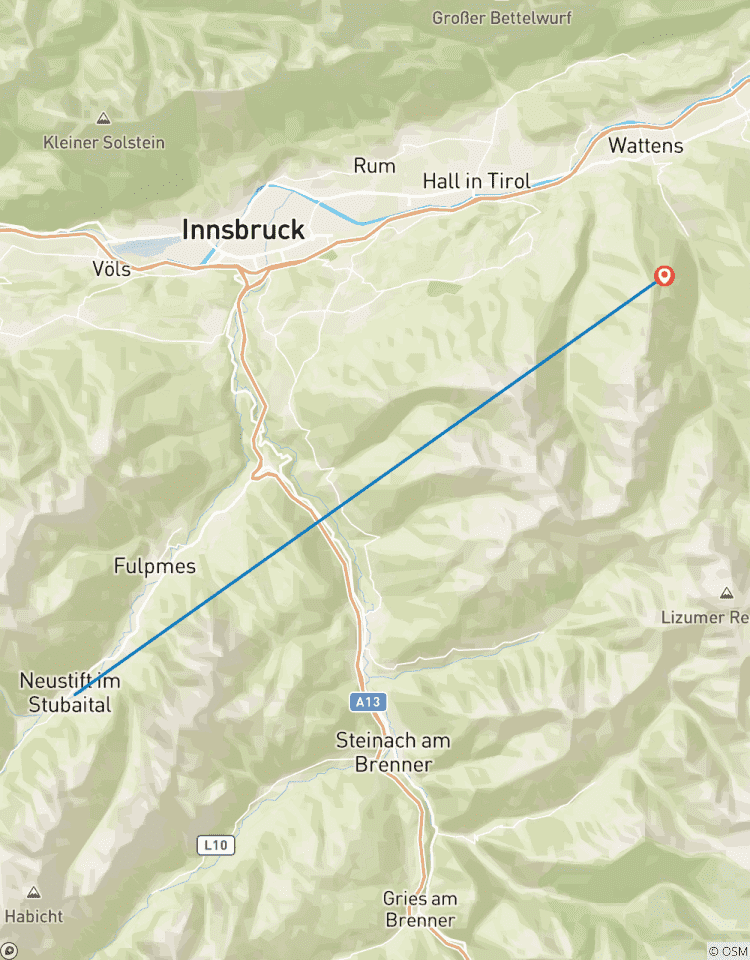 Alpine Walks in the Stubai Valley Tour