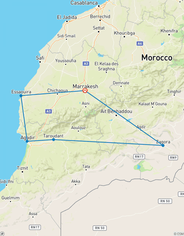Adventure Morocco (4 Star Hotels) Tour