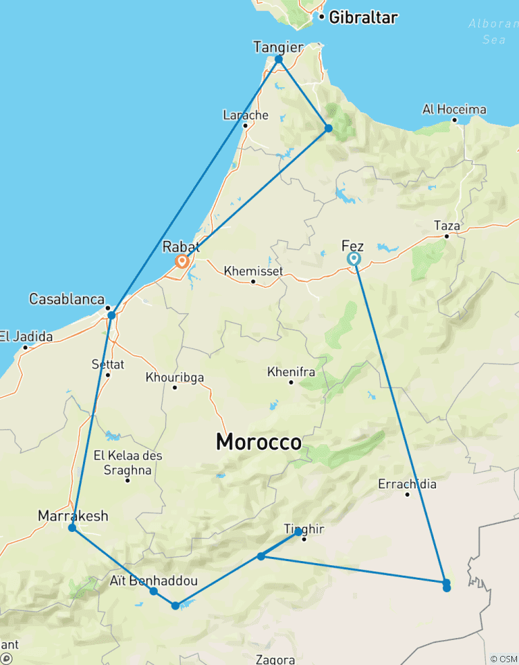 Rondreis door Marokko vanuit Fez-rondreis