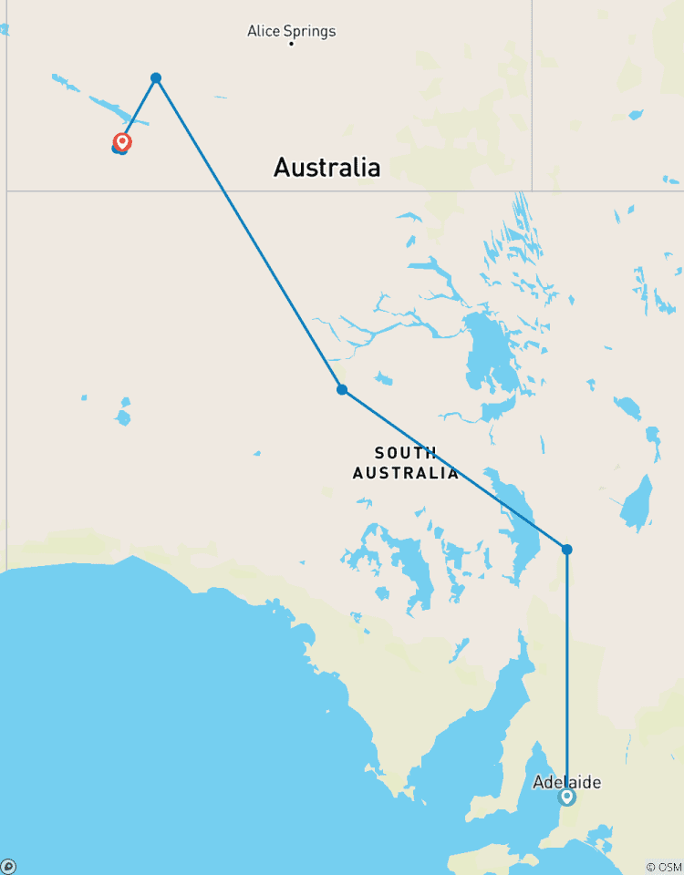 7-Day Adelaide to Uluru Tour Tour