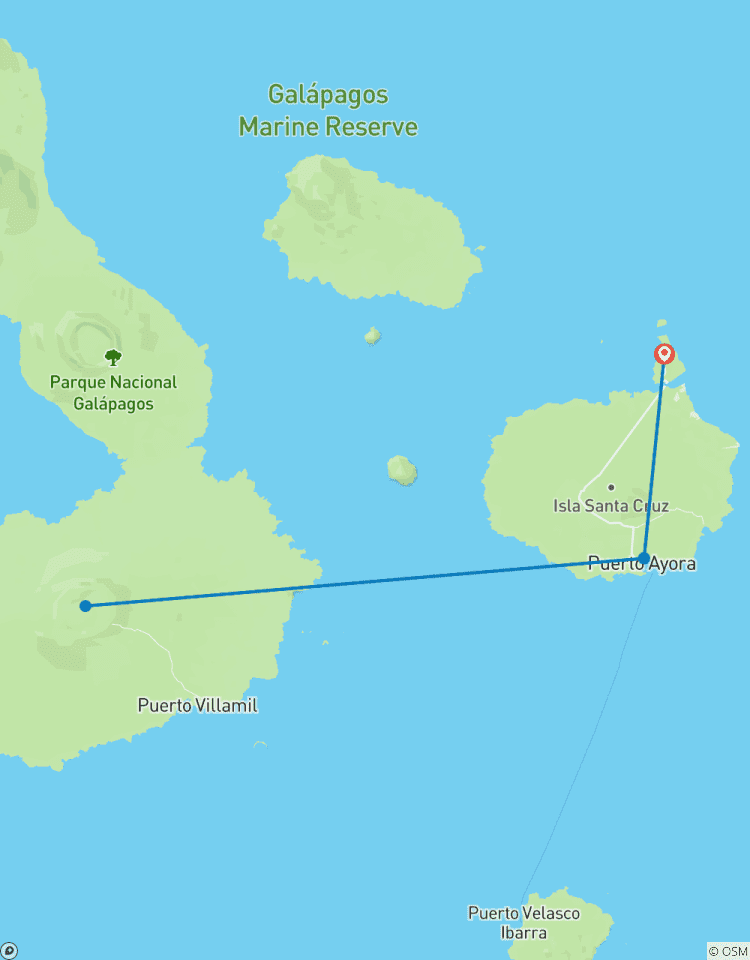 Expédition de 5 jours aux Galápagos circuit