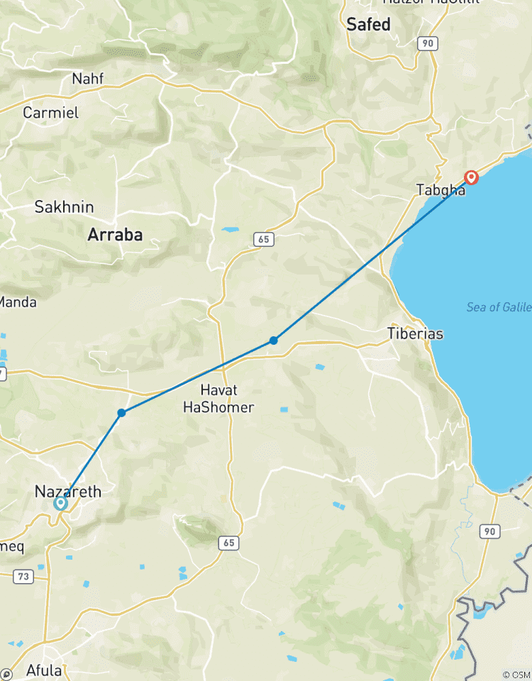 Jesus Trail on Budget 5-Day Hike from Nazareth to the Sea of Galilee Tour