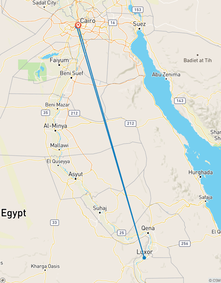 Kairo, Gizeh & Luxor Rundreise - 6 Tage Rundreise