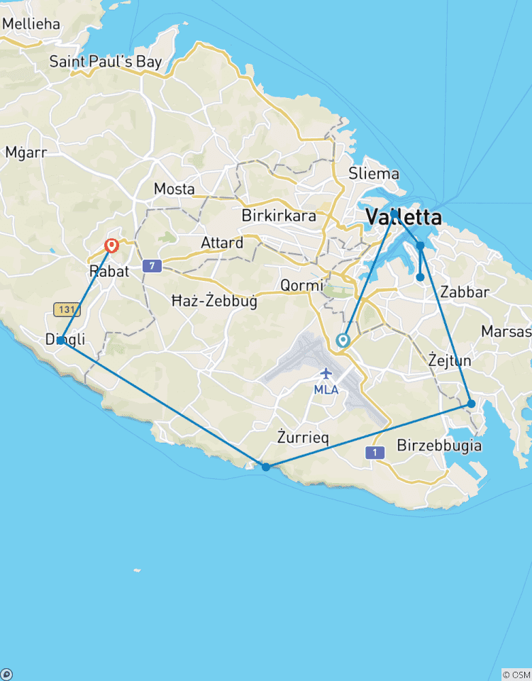 Circuito Lo más destacado de Malta - circuito guiado de 4 días