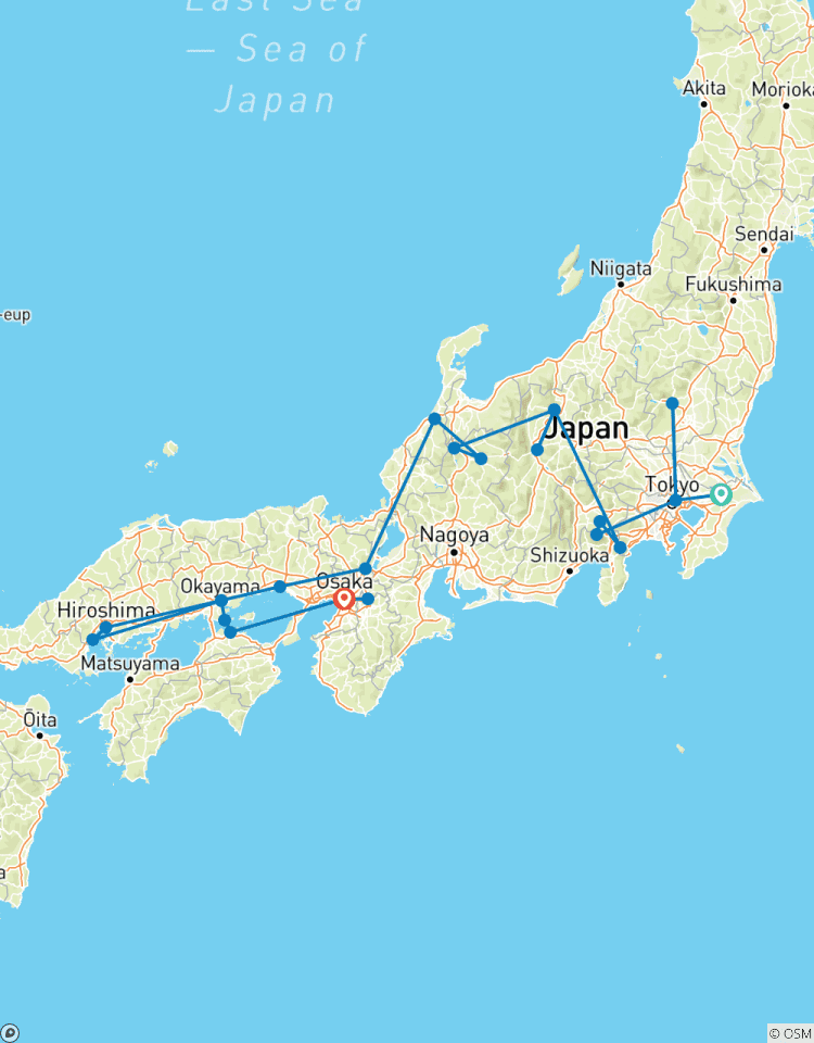Circuito 14 Días Japón Panorámico (Hoteles Privados 3 Estrellas)