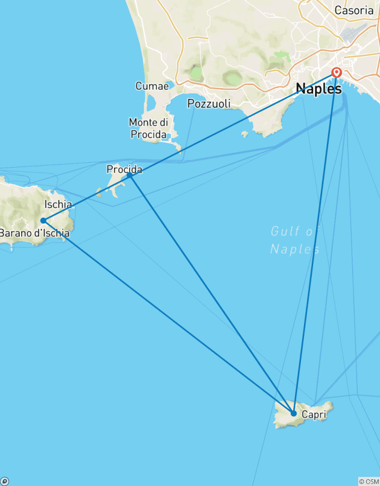 Inseln, Küste und Genüsse Kampaniens: 8 Tage Capri, Ischia & Neapel, private Tour Rundreise
