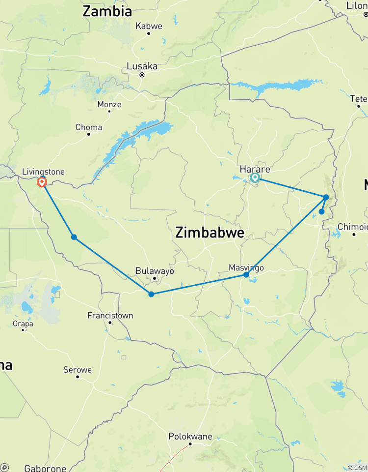Simbabwe Reise - 12 Tage Rundreise