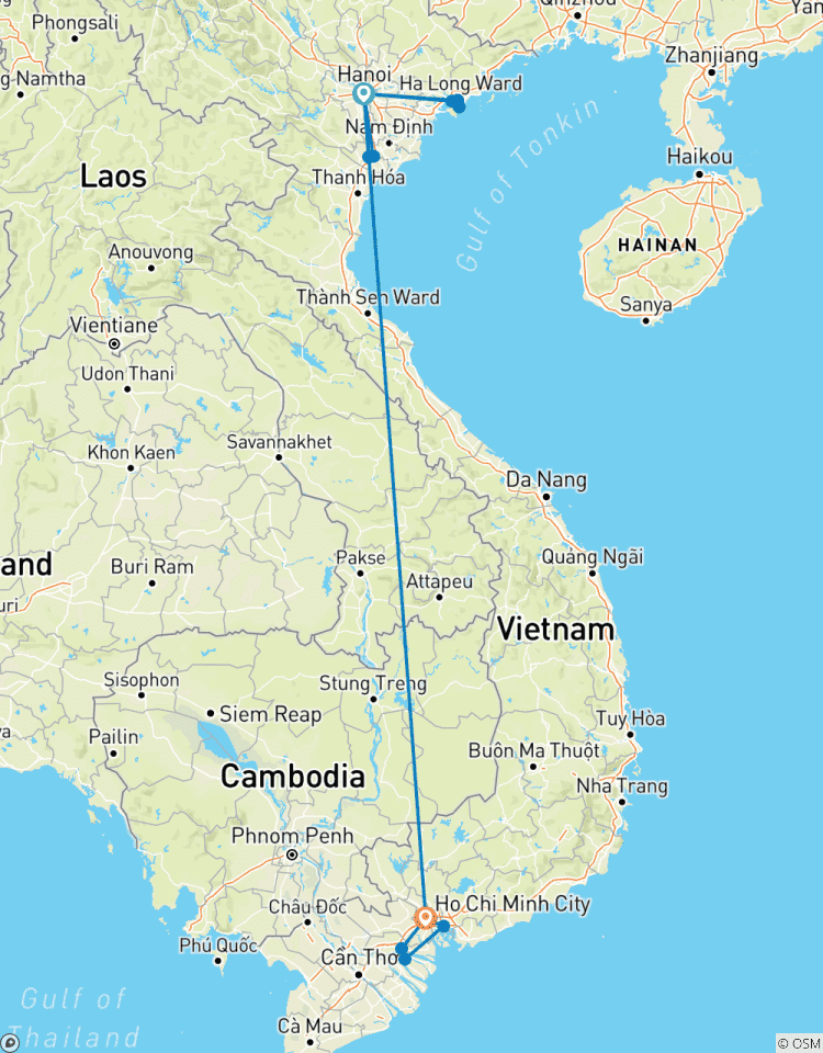 Vietnam Entdeckungsreise 7 Tage Rundreise