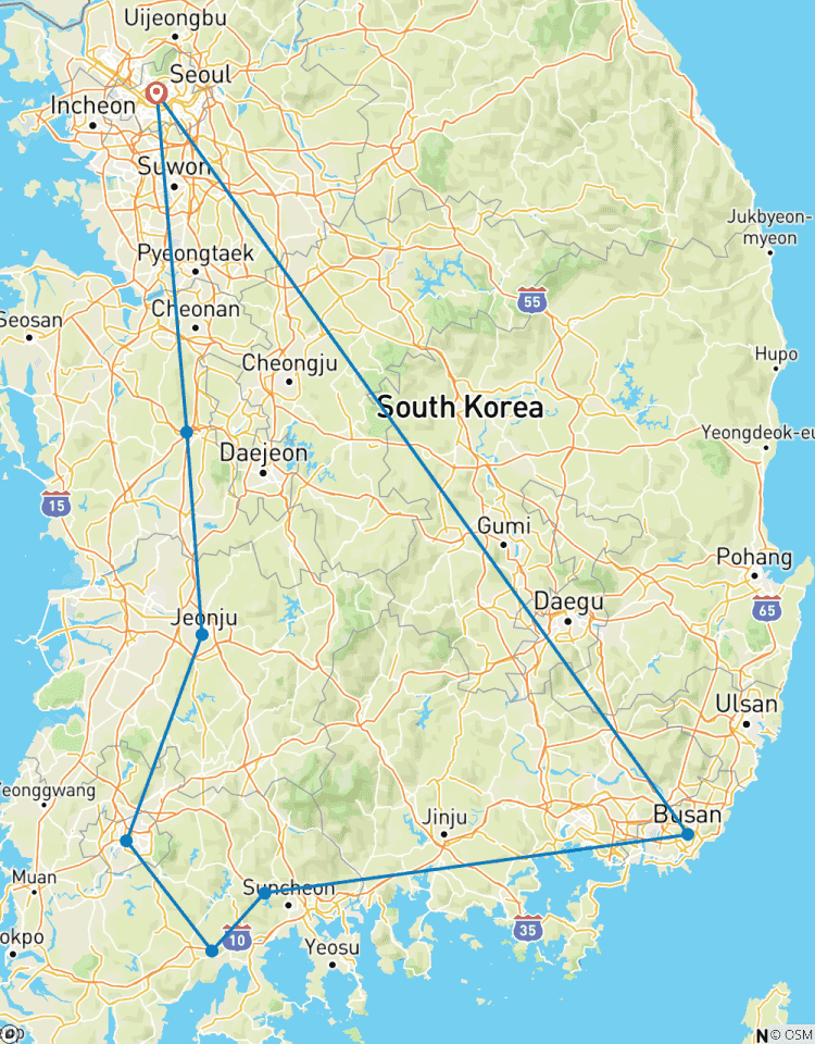 Entdecken Sie Westkorea in 4 Tagen: Ein kuratiertes All-Inclusive-Erlebnis mit DMZ-Touroption Rundreise