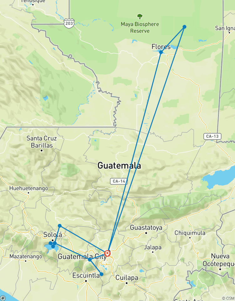 Das Beste von Guatemala 8 Tage Tour (Privat) Rundreise