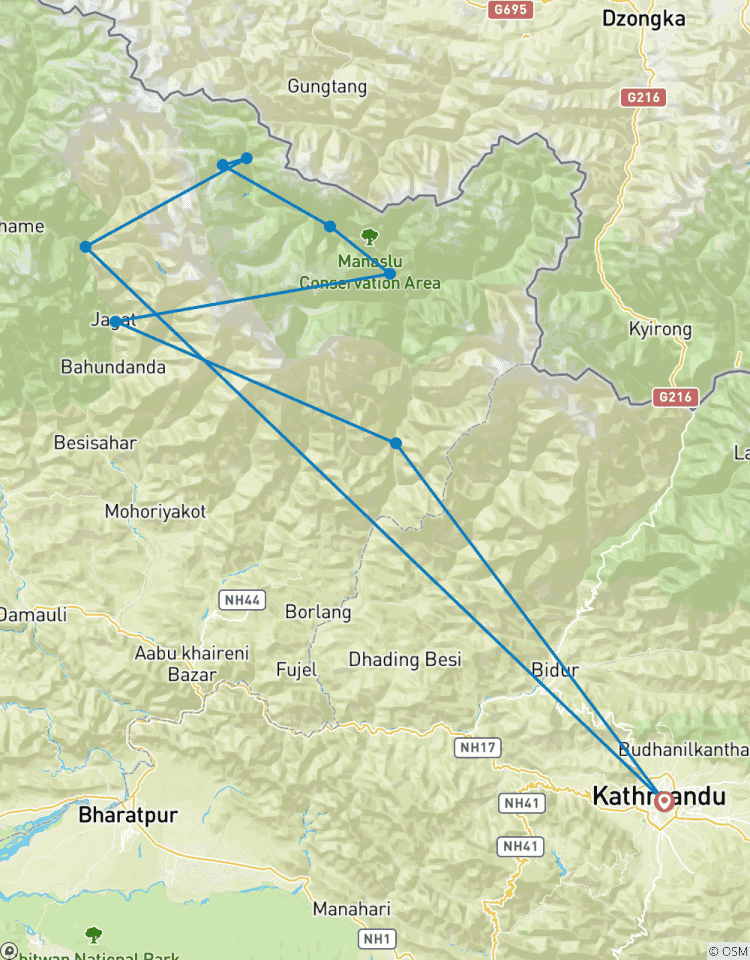 Circuito Circuito Manaslu 9 días