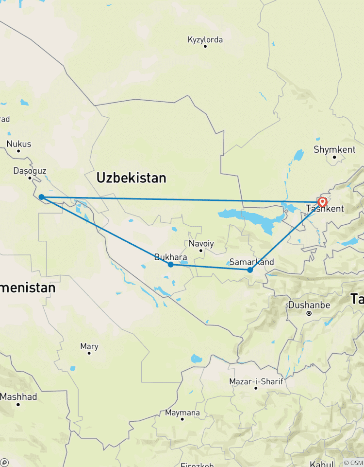 Usbekistan Kulturreise 8 Tage Rundreise