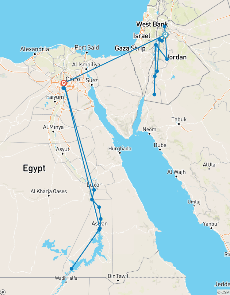 Petra and the Nile Tour