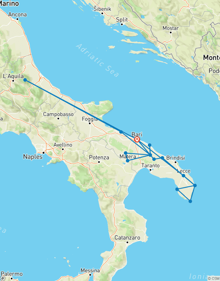 Apulië & Lecce – zelfrijdend-rondreis