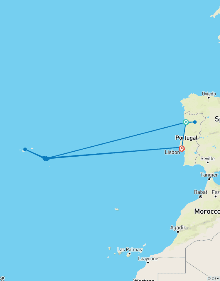 Best of Porto & Azores in 9 days Tour