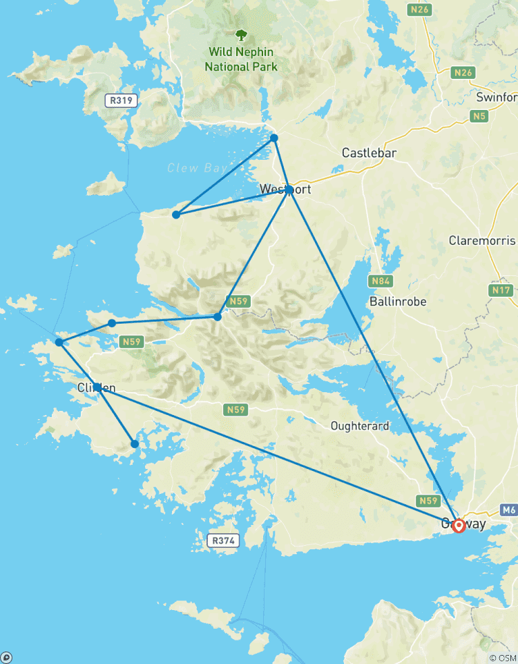 Wild Atlantic Way, Irland Geführte Radreise (alles inklusive) Rundreise