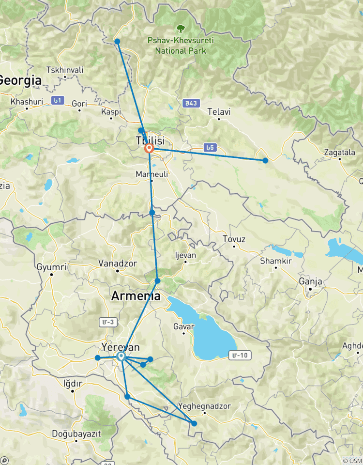 Circuito Georgia Armenia Hightlights en 11 días