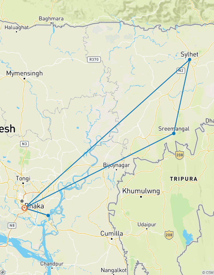 Explore Beautiful Sylhet and Srimangal in Bangladesh Tour