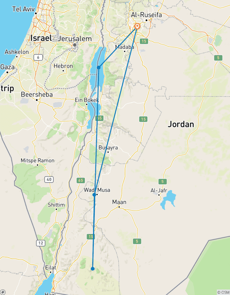 05 days | Wonder of Jordan Tour Tour