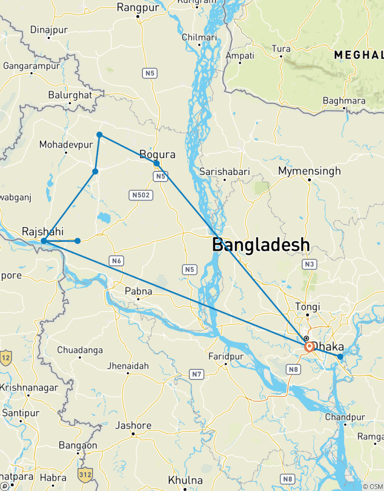 Discover Ancient North in Bangladesh Tour