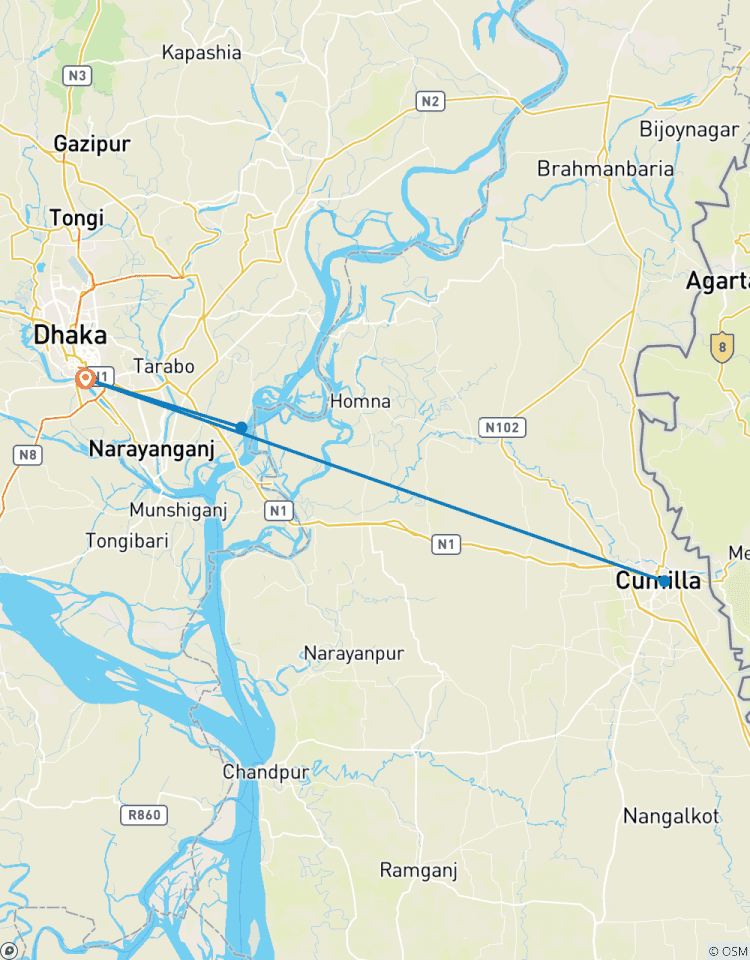Bangladesh Vacation with Stunning River Cruise Experience Tour