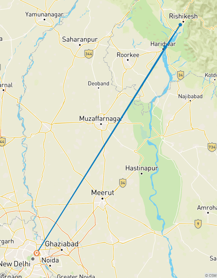 Circuit spirituel de 03 jours à Delhi, Haridwar et Rishikesh ! circuit