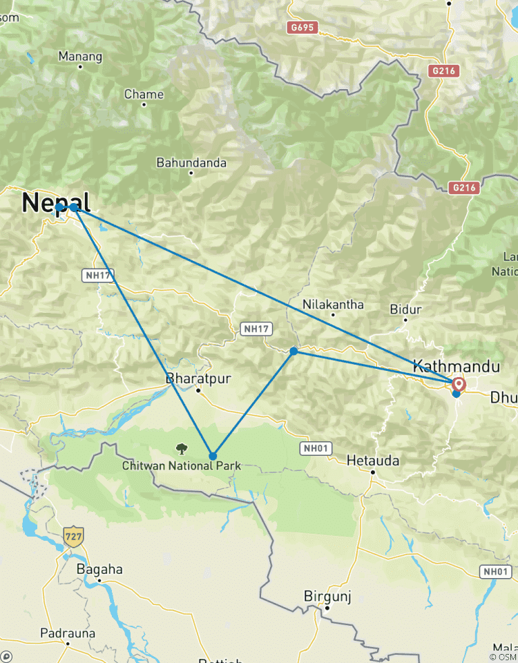 Nepal Adventure Tour with Rafting, Paragliding, Bungee Jump, Zipline- 10 day Tour