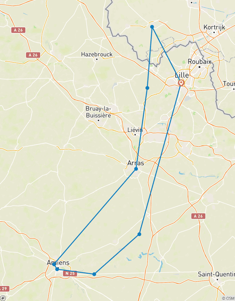 Circuito ANZAC en el Frente Occidental: Servicio al Amanecer (en dirección norte) 2027
