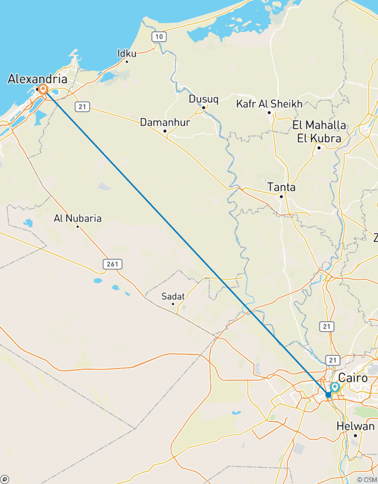 Circuito Lo mejor de El Cairo, Guiza y Alejandría