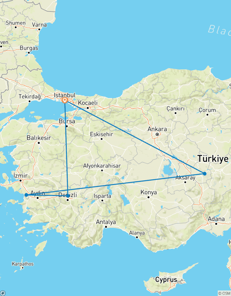 Highlights of Turkey (Istanbul, Cappadocia, Ephesus, Pamukkale) - 9 DAYS Tour