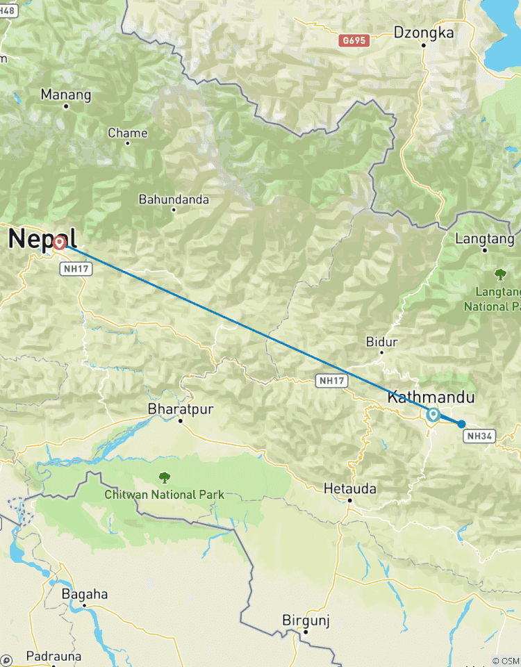 Visite de Katmandou et de Pokhara circuit