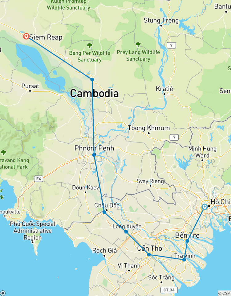 Circuito Indochina en bicicleta: Aventura de Vietnam a Camboya