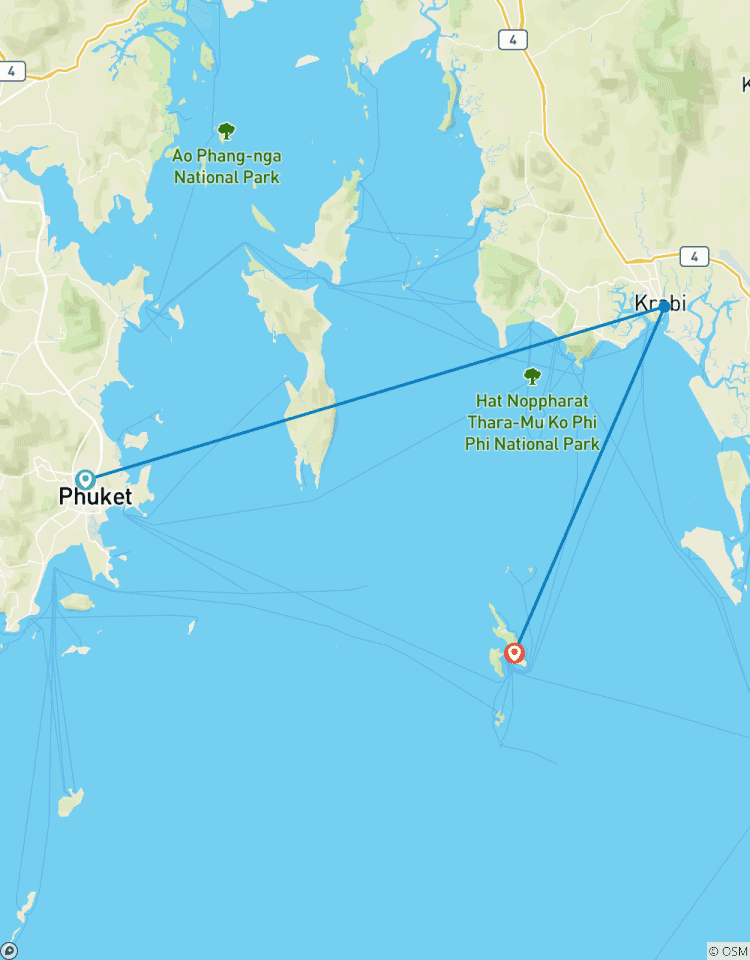 Circuito Navega de Phuket a Ko Phi Phi
