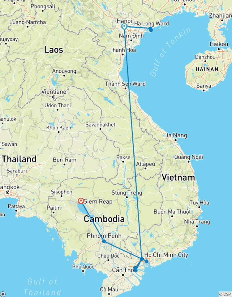 Best Price Vietnam Cambodia Tours 11 Days 10 Nights Tour