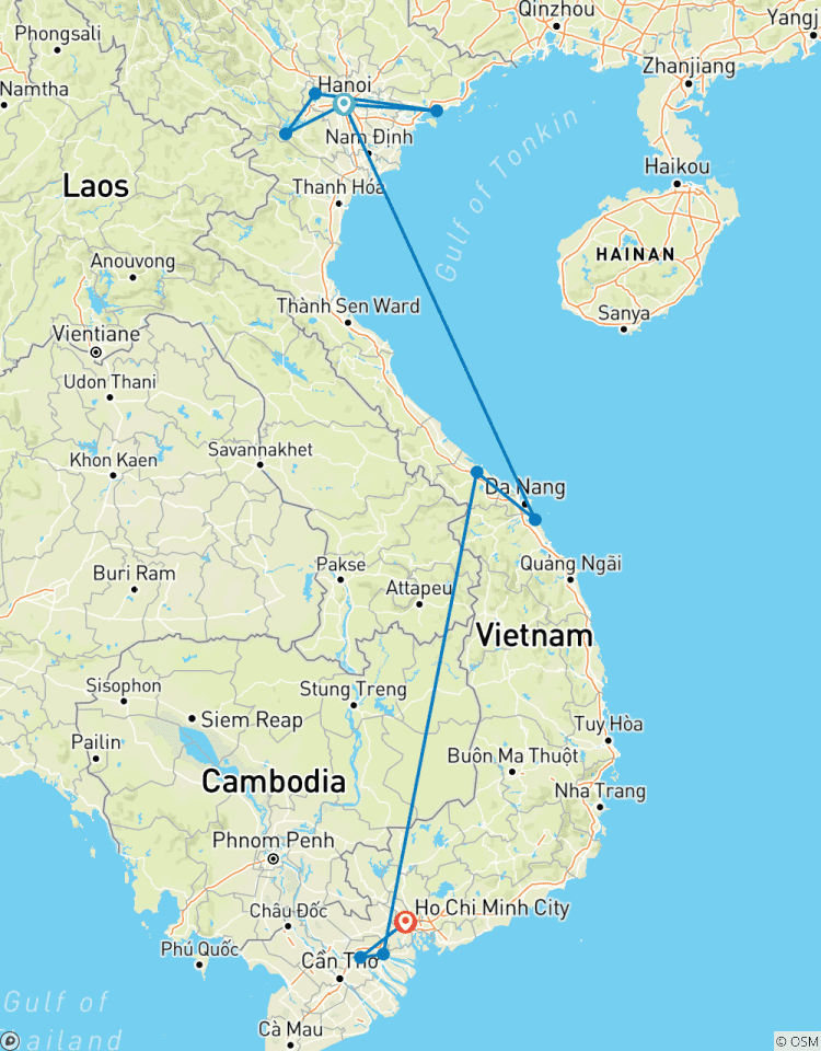 Vietnam Radreise - 14 Tage Rundreise
