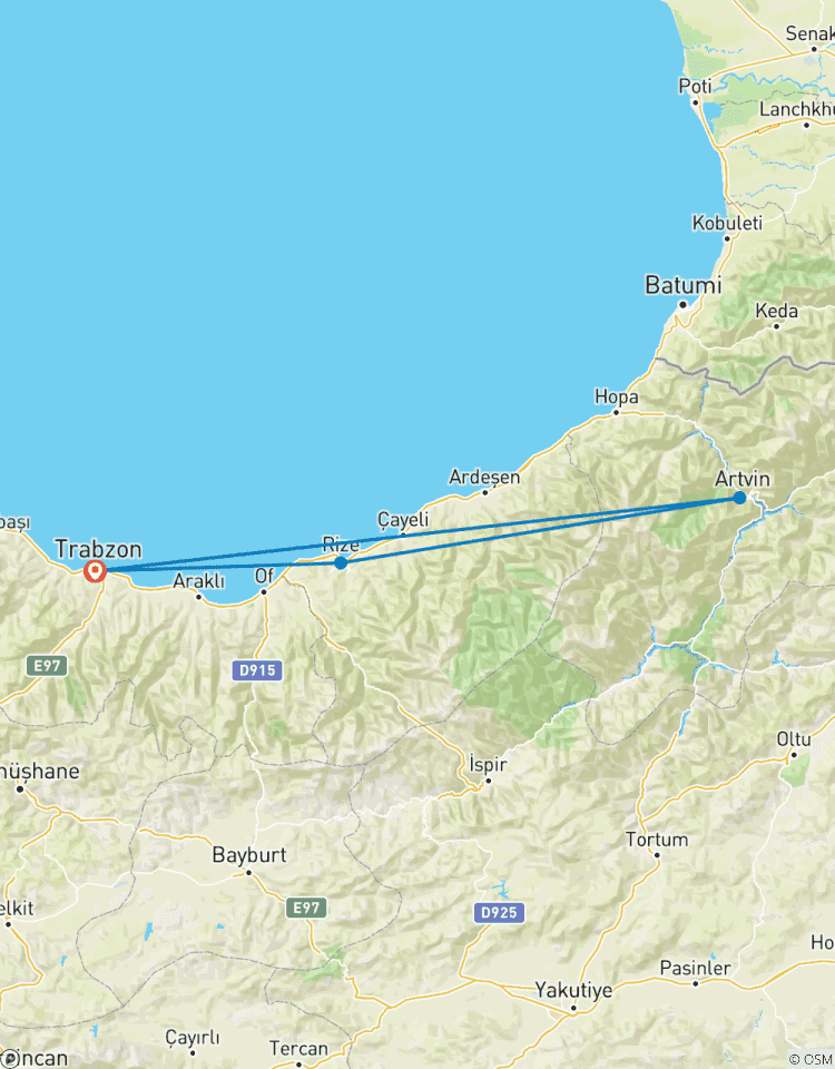 Black Sea plateau private tour 4 nights 5 days Rize Artvin Tour