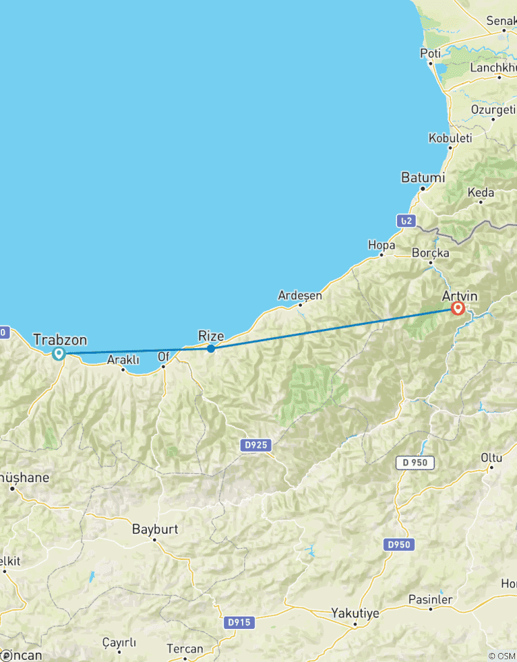 Schwarzes Meer Privatreise - 4 Tage Rundreise