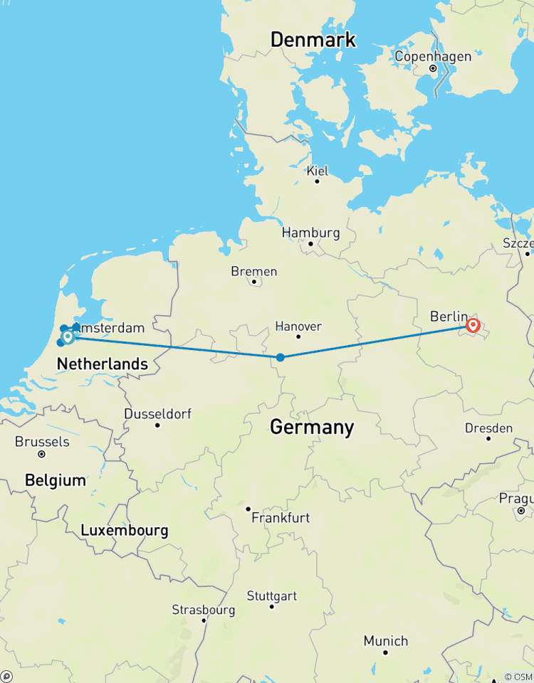 Wonder of Germany and the Netherlands - 7 days Tour