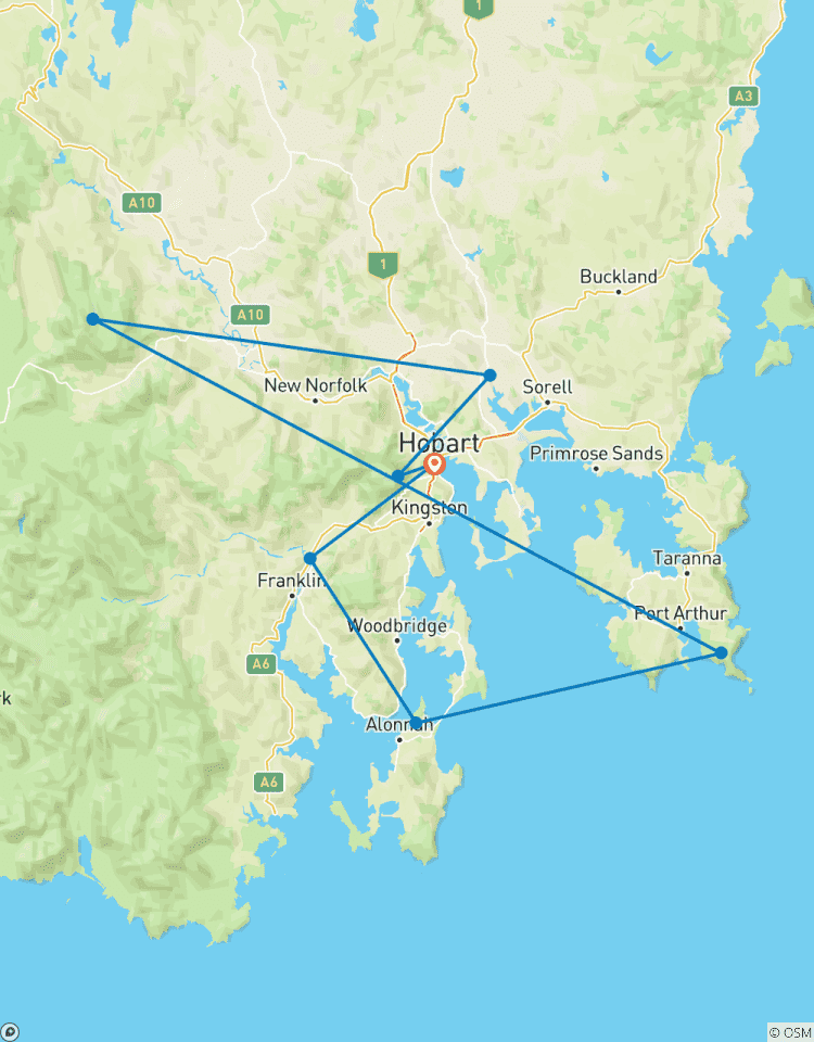 5 Daagse Tasmanië Privé Tour-rondreis