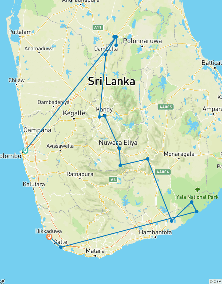 Bien- être et retraite au Sri Lanka circuit