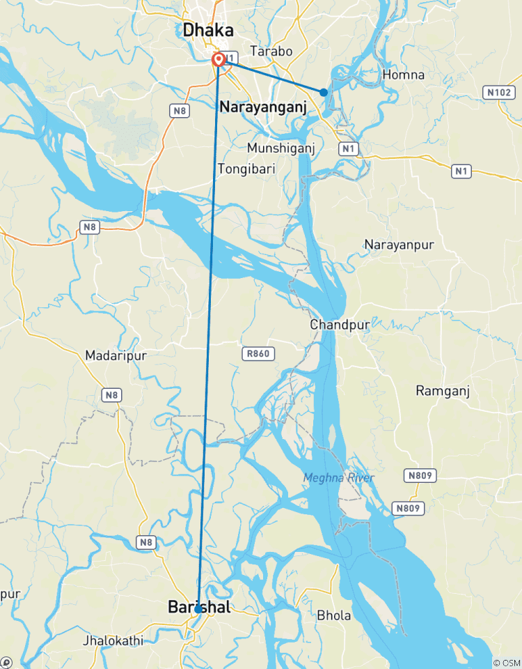 Amazing Barishal Backwater Tour in Bangladesh Tour