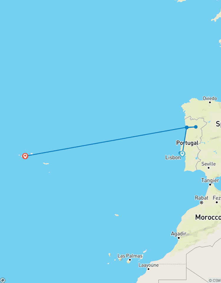 Lisbon, Porto And Azores Tour