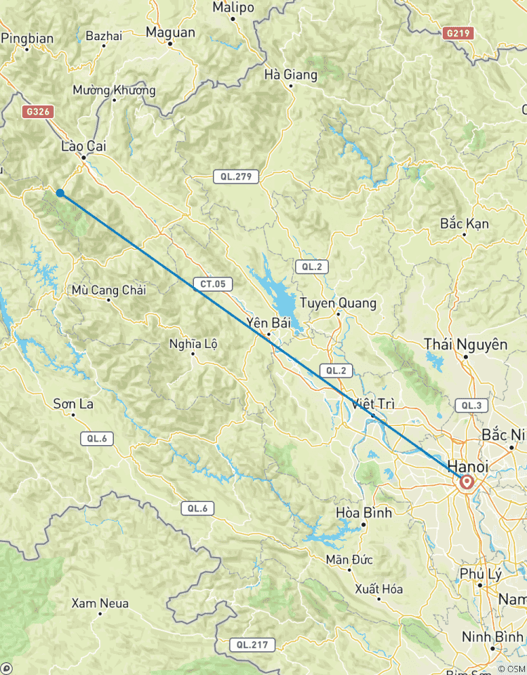 Sapa Trekking 3 Jours 2 Nuits - Nuit chez l\'habitant circuit