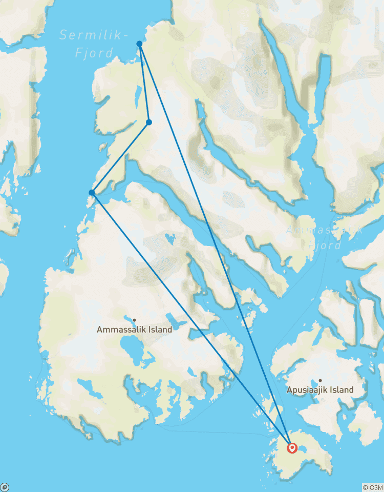 Der Eisfjord-Trek Rundreise