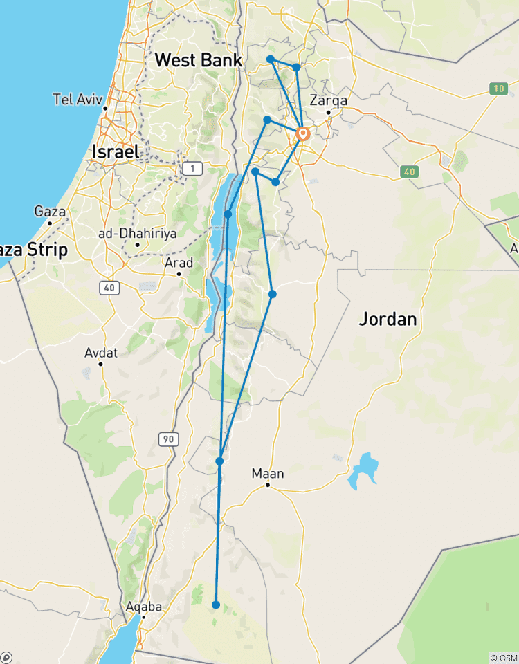 08 days | Best of Jordan Tour