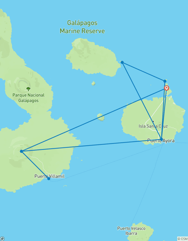 Circuito Desvelando las Joyas Ocultas de las Islas Galápagos: Santa Cruz e Isabela